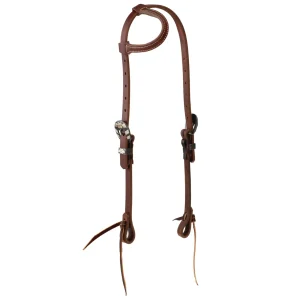 Weaver Equine STS 3/4in Single Ear Headstall With Floral Buckle