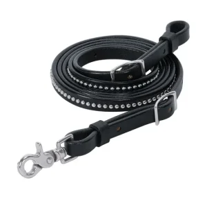 Weaver Leather Back in Black Roper Reins