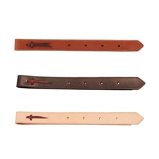 Weaver Leather Double & Stitched Off Billet with Nylon Insert