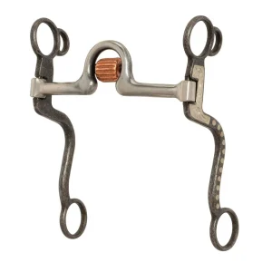 Weaver Leather S Shank Port with Copper Inlay Bit