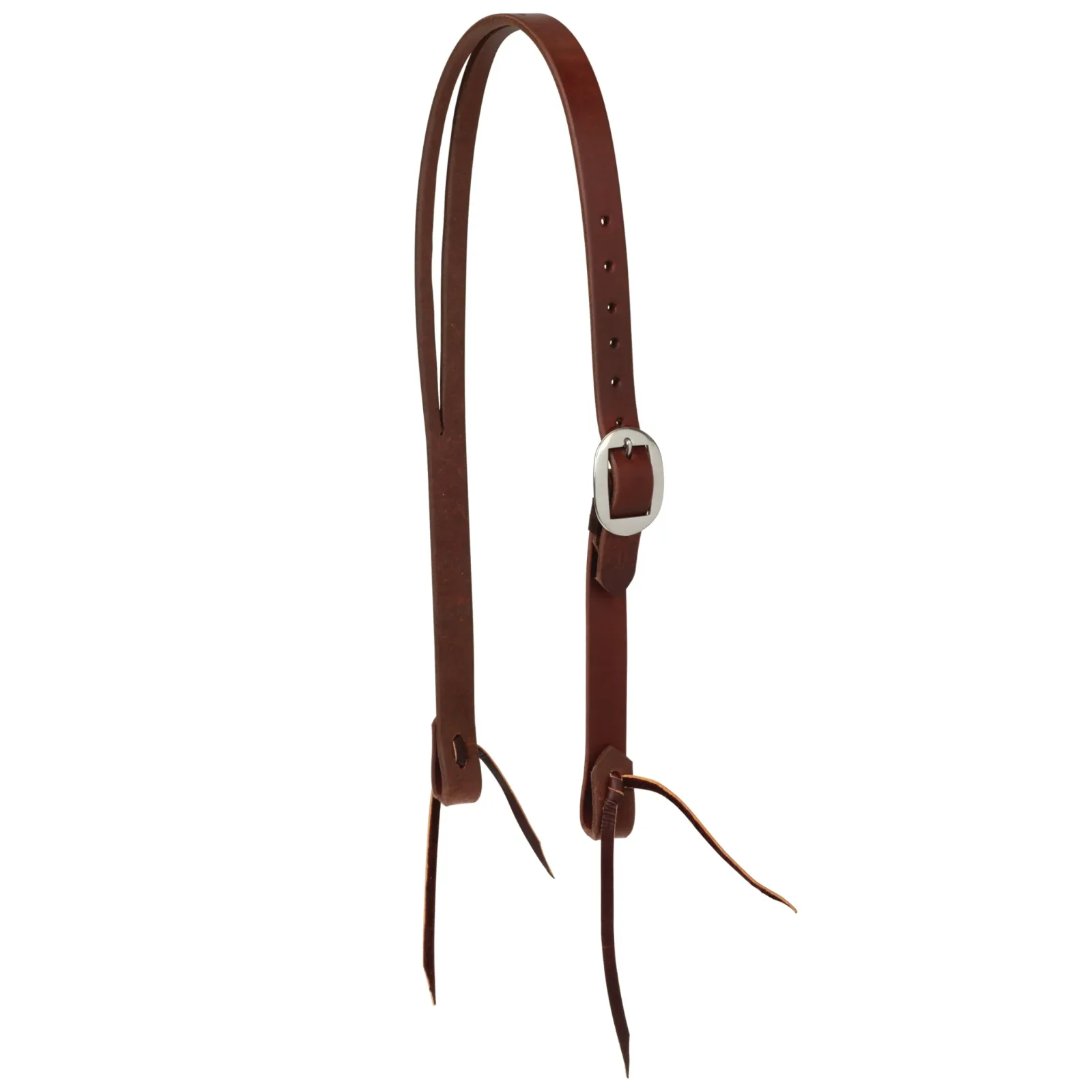 Weaver Leather STS 1in Slit Ear Headstall with Ranger Buckle