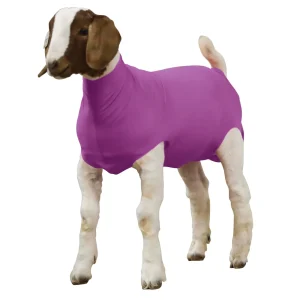 Weaver Livestock Spandex Goat Tube Purple Medium