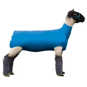 Weaver Livestock Spandex Sheep Tube Medium Blue