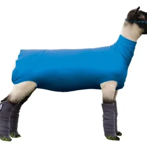 Weaver Livestock Spandex Sheep Tube Small Blue