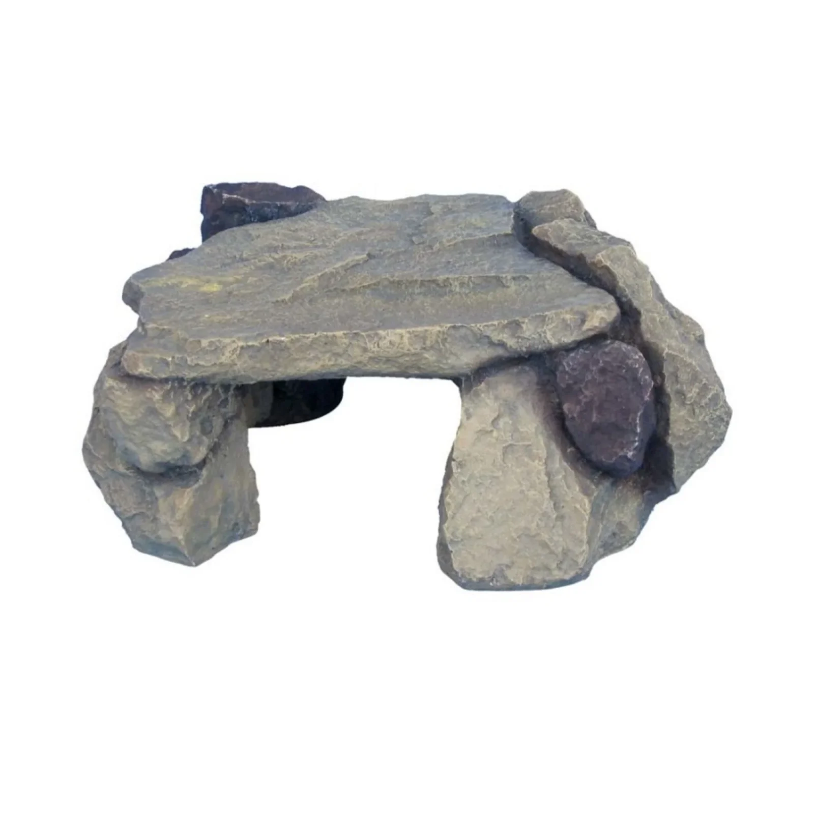 Weco Products Wecorama Galapagos Lava Rock Island Gray, 1ea/13.4 in