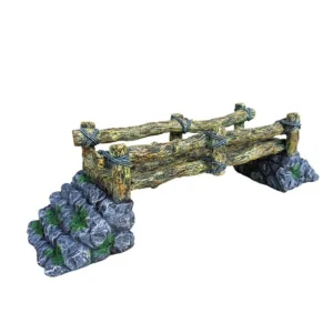 Weco Products Wecorama Log Bridge Aquarium Ornament 1ea