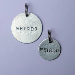 Weirdo Round Tag