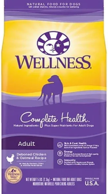 Wellness Complete Health Natural Chicken Recipe Dry Dog Food
