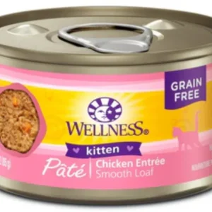 Wellness Complete Health Natural Grain Free Chicken Wet Cat Food-3oz Case of 24