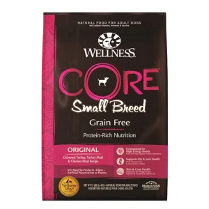 Wellness Core Small Breed Grain Free Dog Food, 12 lb