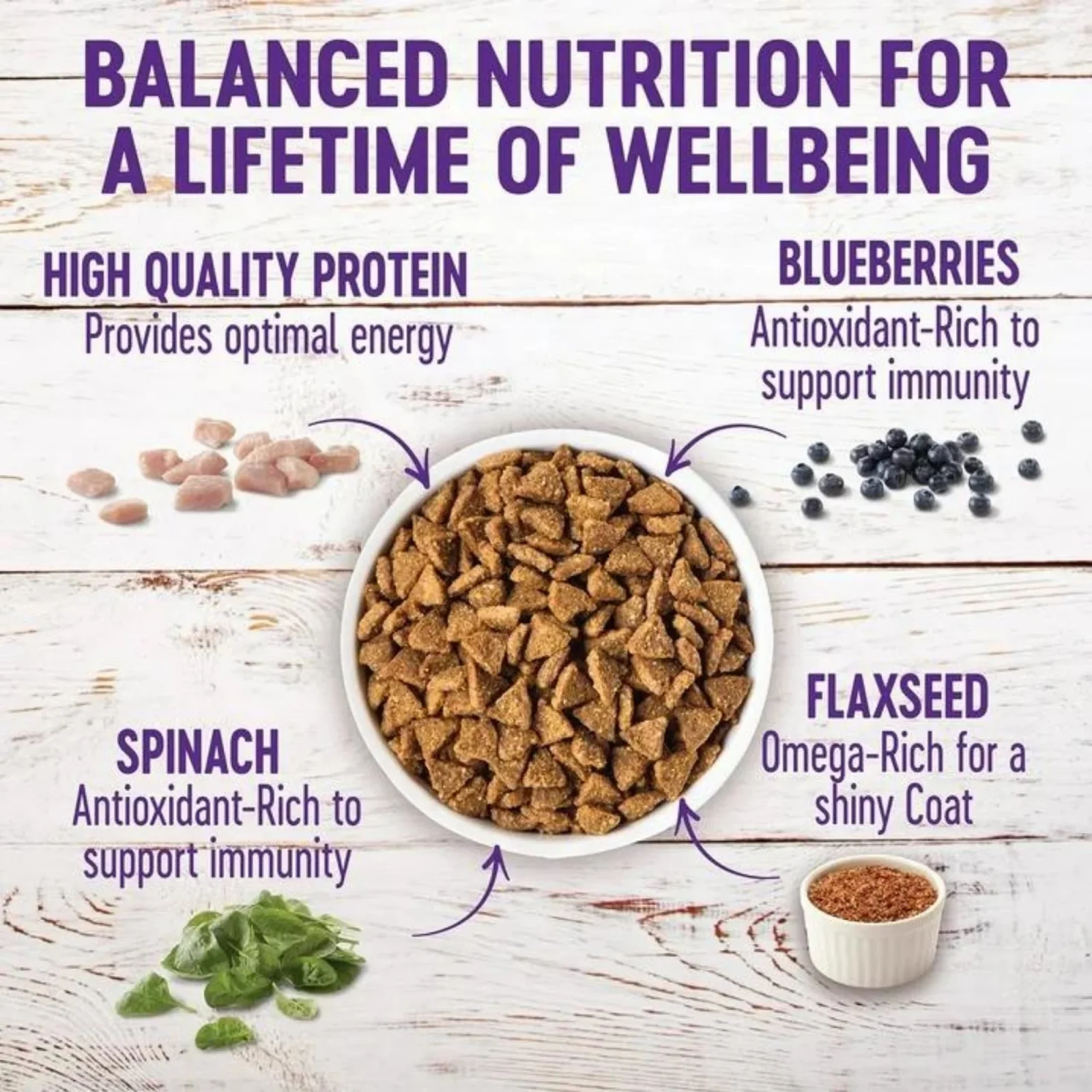 Wellness Dog Grain Free Small Breed 4Lb Complete Health - Image 2