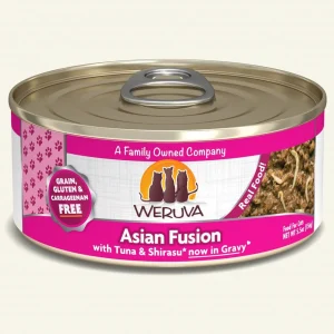 Weruva Cat Asian Fusion with Tuna and Shirasu in Gravy 5.5oz. (Case of 24)