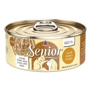 Weruva Cat Senior Chicken Formula in Gravy, 5.5 oz each, Case of 8