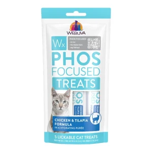 Weruva Cat Wx Lickable Cat Treat Chicken & Tilapia Formula, 5-Count