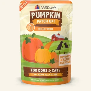 Weruva Dog & Cat Pumpkin Variety Pack Pouch, 1.05 oz, Case of 12