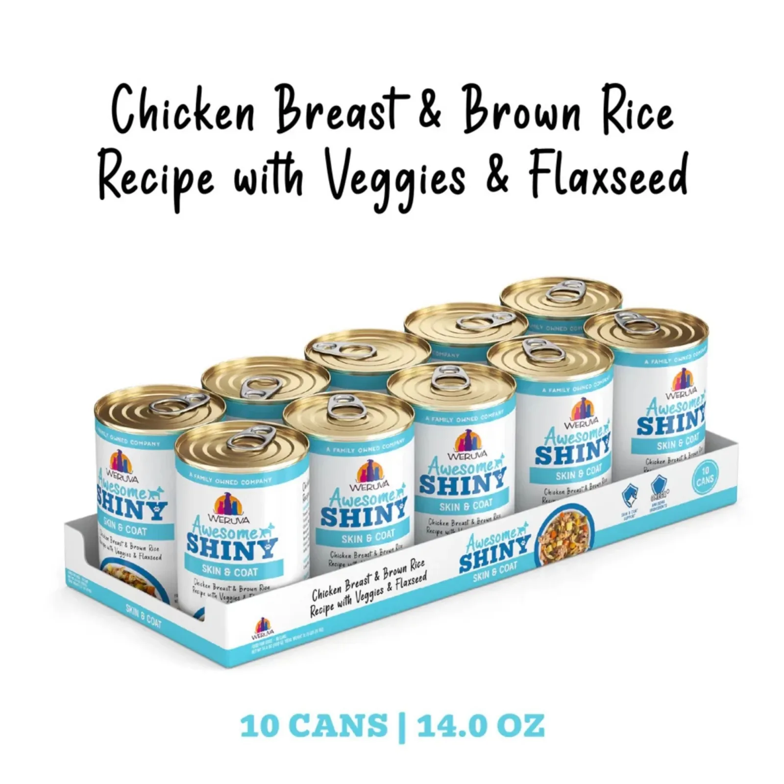 Weruva Dog Shiny Chicken & Veggie 14 oz. 10 ct - Image 2
