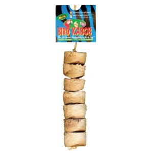 Wesco Pet Mini Bird Kabob - Bird Chew Toy for Pet Birds