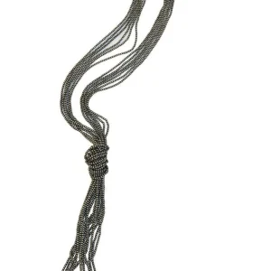 West And Company 6 Str Faux Navajo Pearl Necklace