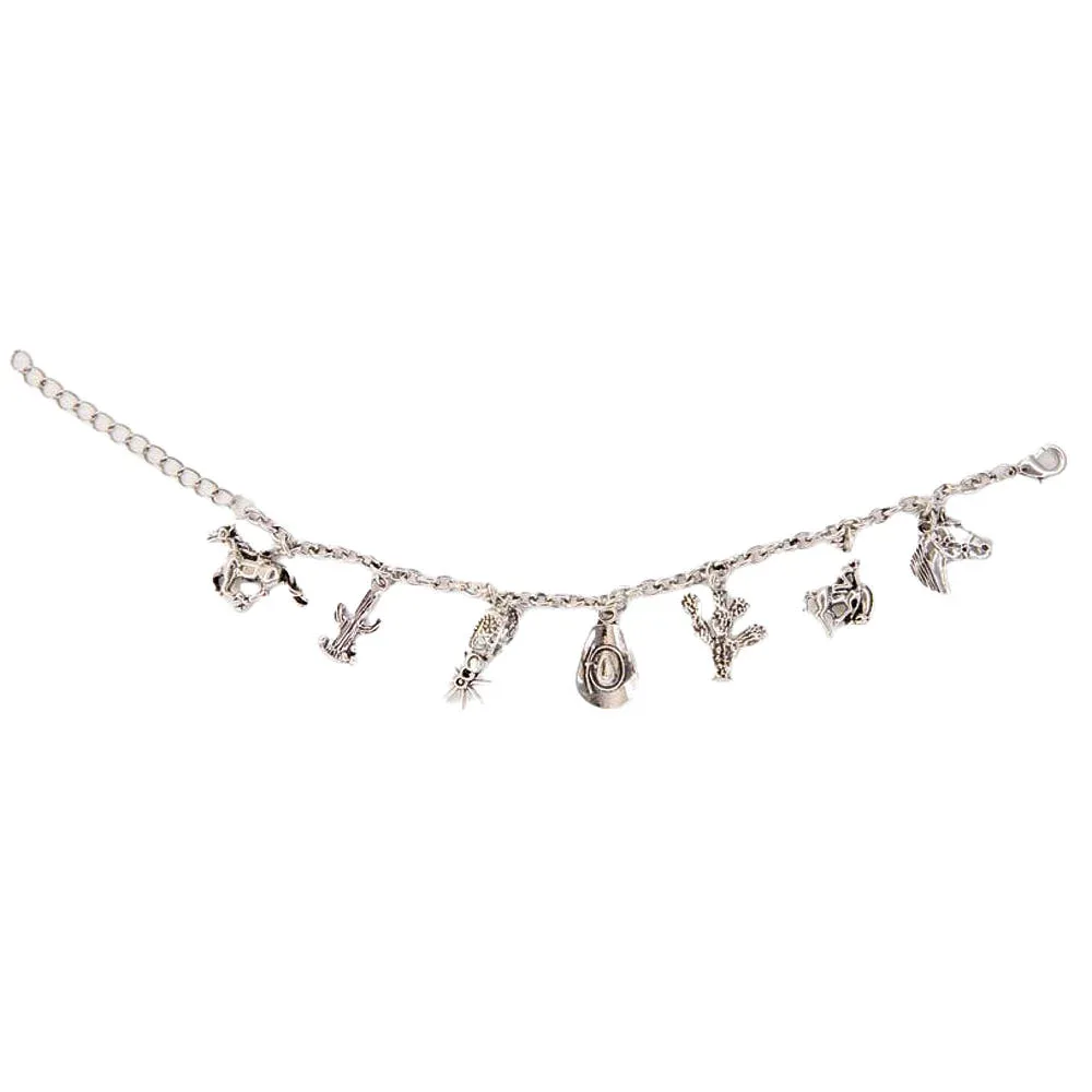 West And Company Burnished Concho Charm Bracelet - Image 2