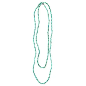 West And Company Green Turquoise Beaded Necklace