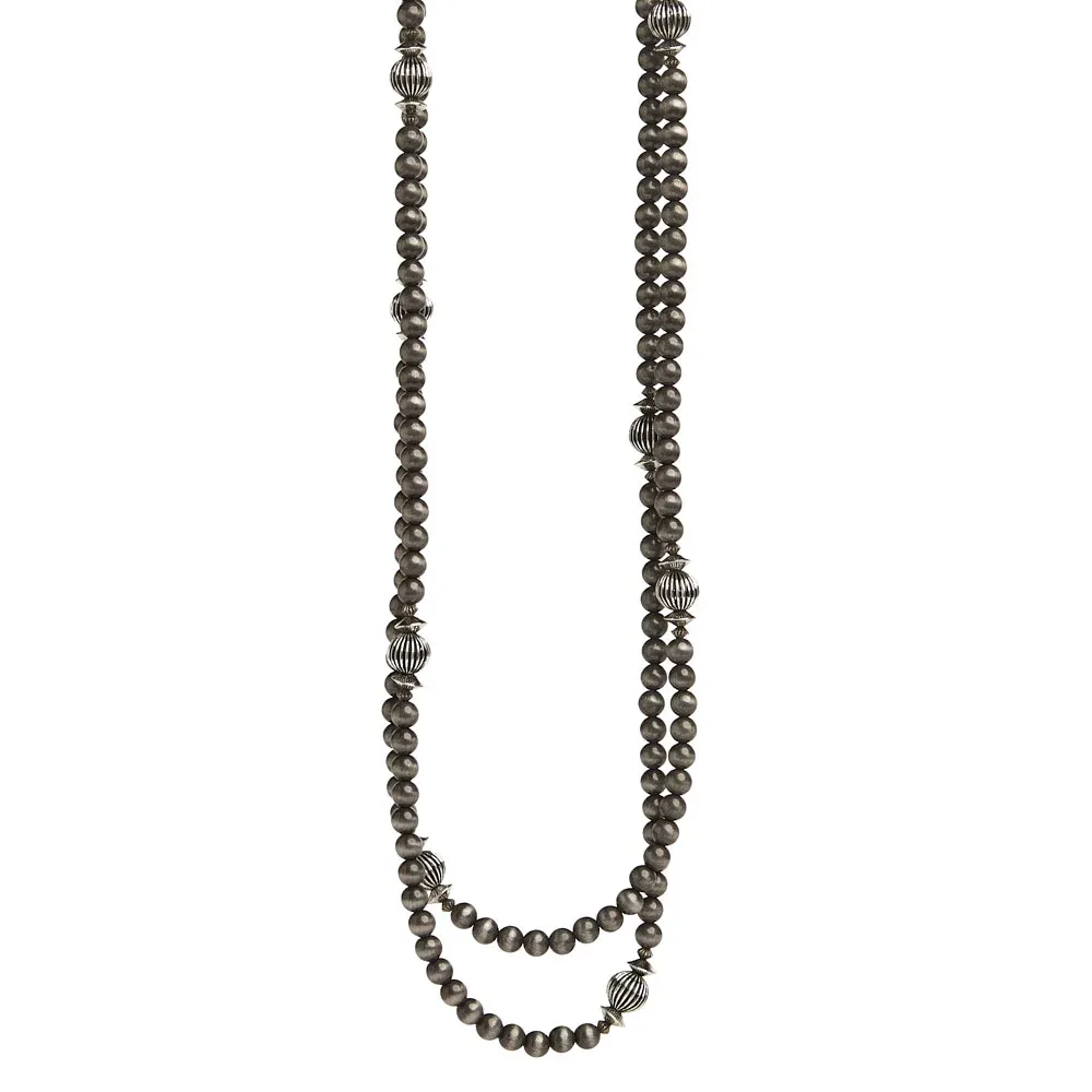 West And Company Navajo Pearl Long Necklace - Image 2