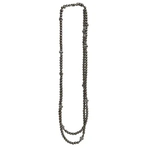West And Company Navajo Pearl Long Necklace