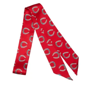 West And Company Red Lainey Horseshoe Twilly