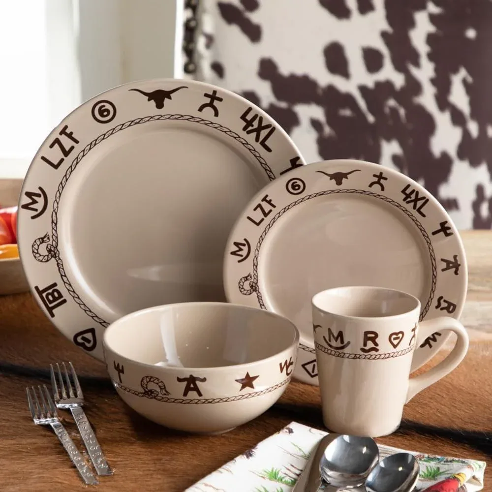 West Creation Branded 16 Piece Dinnerware Set - Image 2