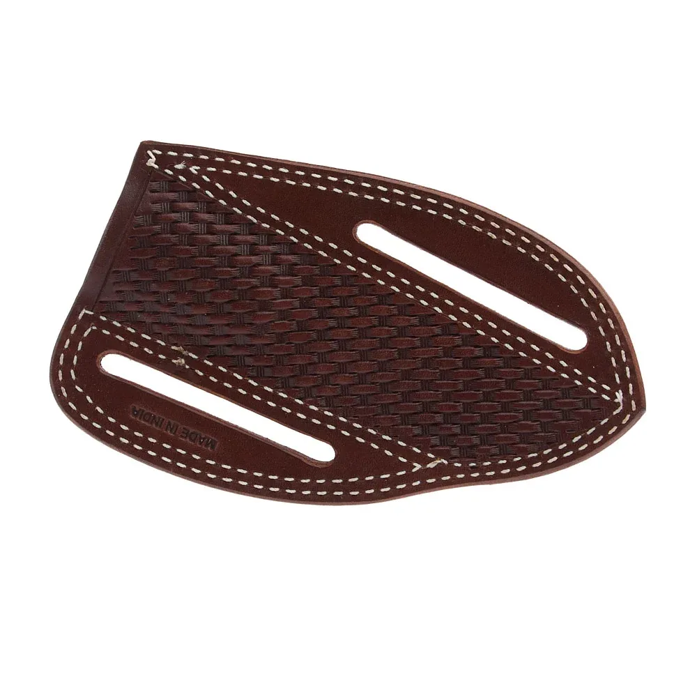Western Fashion Circle SH Cutlery Basket Weave Pancake Knife Sheath - Image 2