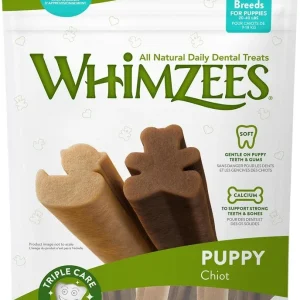 Whimzee Puppy Chews Medium-Large 7.4Oz