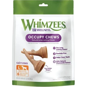 Whimzees Occupy Dog Dental Chews, Value Bag, Large, 12.7 oz