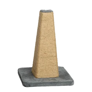 Whisker City® 15.7-in Jute Peak Triangle Cat Scratcher Post