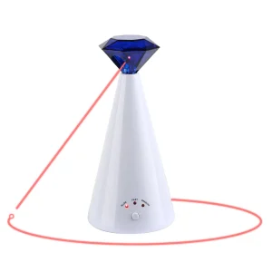 Whisker City® Automatic Rotating Laser Pointer Cat Toy