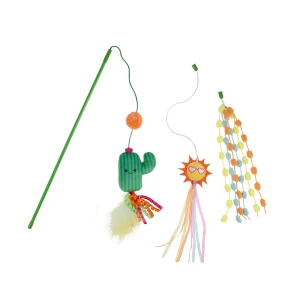 Whisker City® Cactus Teaser Cat Toy 3-Pack
