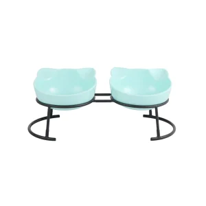 Whisker City® Cat Motif Double Diner Bowls