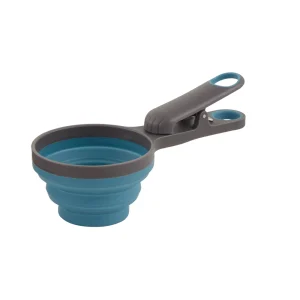 Whisker City® Feeding Scoop Bag Clip for Cat Food, Collapsible, 1 Cup, 8 OZ