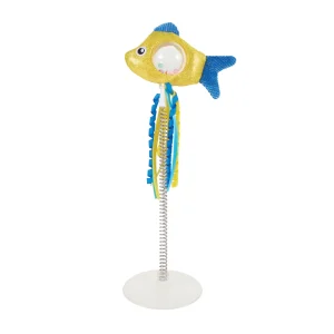 Whisker City® Fish Spring Swatter Cat Toys