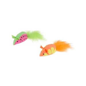 Whisker City® Fruit Mice Cat Toys 2-Pack