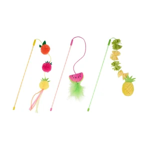 Whisker City® Fruit Teasers Cat Toys 3-Pack