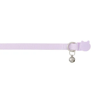 Whisker City® Lavender Cat Collar, Easy Release Cat Collar, Breakaway Collar, Kitten, Purple