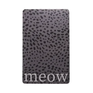 Whisker City® Meow Dot Cat Bowl Placemat, 17.5 IN x 11 IN