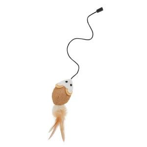 Whisker City Natural Mouse Teaser Attachment Cat Toy