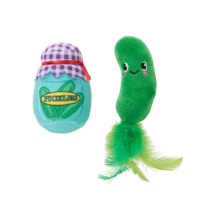 Whisker City Pickle Cat Toy, 2 Count