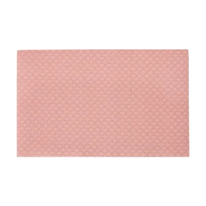 Whisker City® Pink Scale Cat Bowl Placemat, Lurex, 17.5 IN x 11 IN