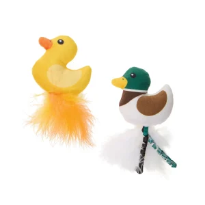 Whisker City® Plush Ducks Cat Toys 2-Pack