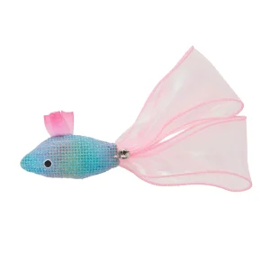 Whisker City Plush Fish Cat Toy