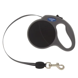 Whisker City® Retractable Cat Leash, Walking Cat Leash, Kitten Leash, Black