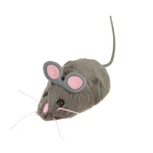 Whisker City Robotic Gray Mouse Cat Toy