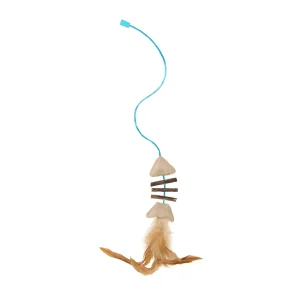 Whisker City® Silvervine Fish Cat Toy Attachment (Teaser Wand Sold Separately)