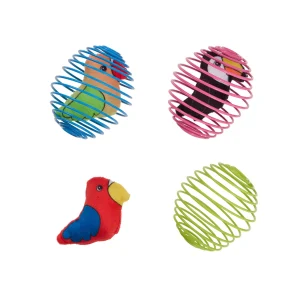 Whisker City® Spring Balls Cat Toys 3-Pack